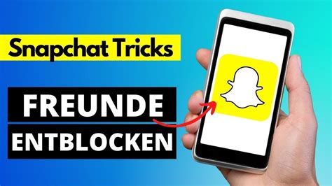 leute auf snap entblocken|Freunde auf Snapchat entblocken